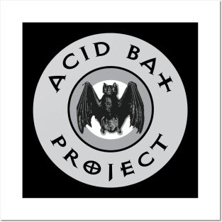 Acid Bat Logo Posters and Art